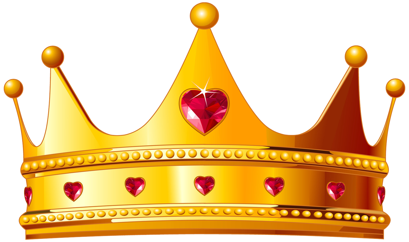 simple golden crown png clipa