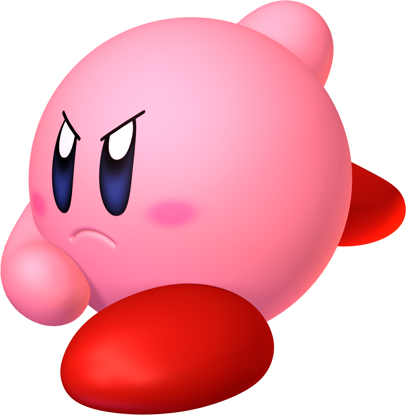 Gamecube Kirby Official Art Press Kit.png - Kirby, Transparent background PNG HD thumbnail