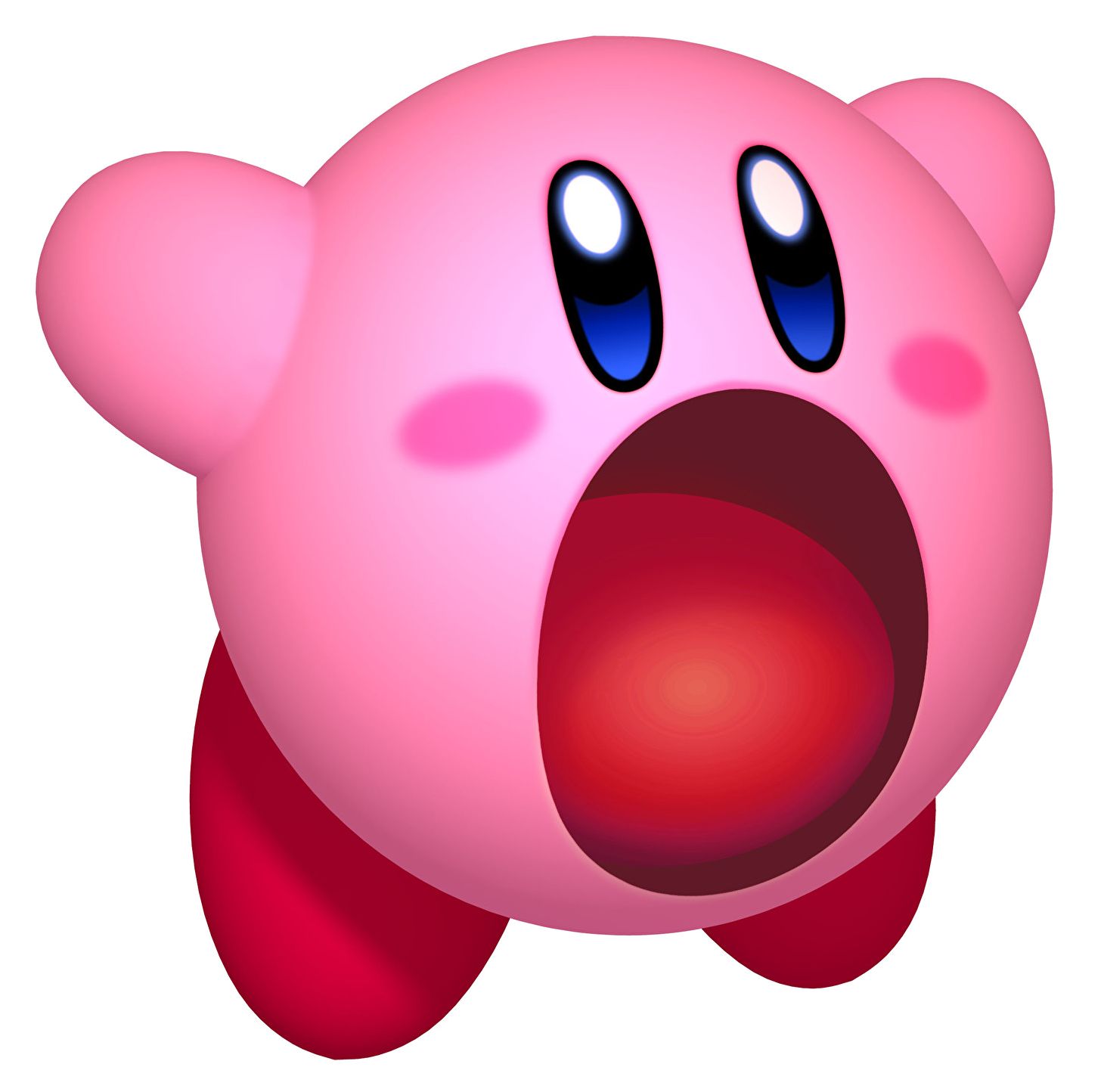 Krtdl Kirby Inhale.png - Kirby, Transparent background PNG HD thumbnail