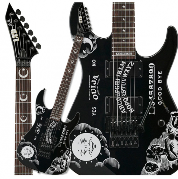 Esp Kh Ouija Kirk Hammett Limited Edition Electric Guitar Features And . Hdpng.com Kirk - Kirk Hammett, Transparent background PNG HD thumbnail