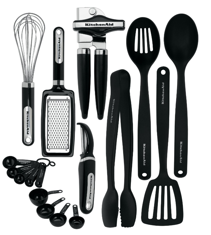 Kitchenaid 17U2013Piece Tool U0026 Gadget Set $36.49 (Down From $59.99)  Free Shipping! - Kitchen Gadget, Transparent background PNG HD thumbnail
