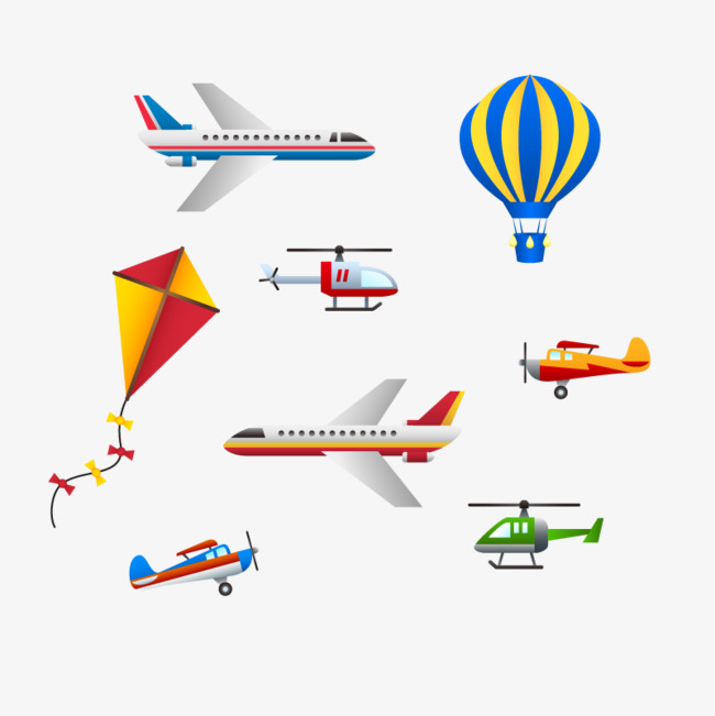 Vector Hot Air Balloon Aircraft, Hd, Vector, Kite Png And Vector - Kite Images, Transparent background PNG HD thumbnail