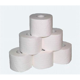 Plock Toilettenpapier Klopapier Krepp, 1 Lagig, 8 Rollen - Klopapier, Transparent background PNG HD thumbnail