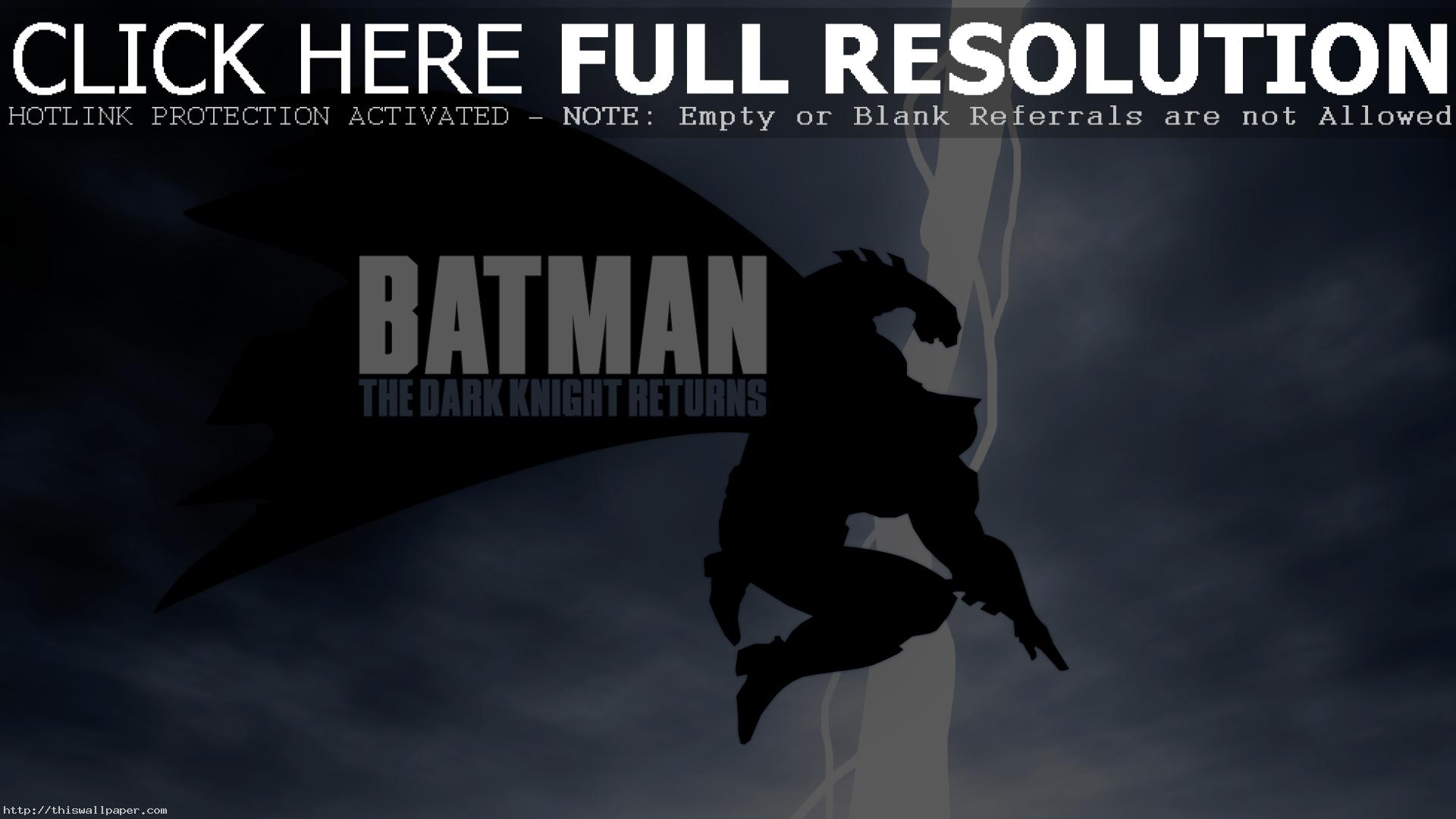 . Hdpng.com Batman The Dark Knight Returns Wide Hd Wallpaper.png Hdpng.com  - Knight, Transparent background PNG HD thumbnail
