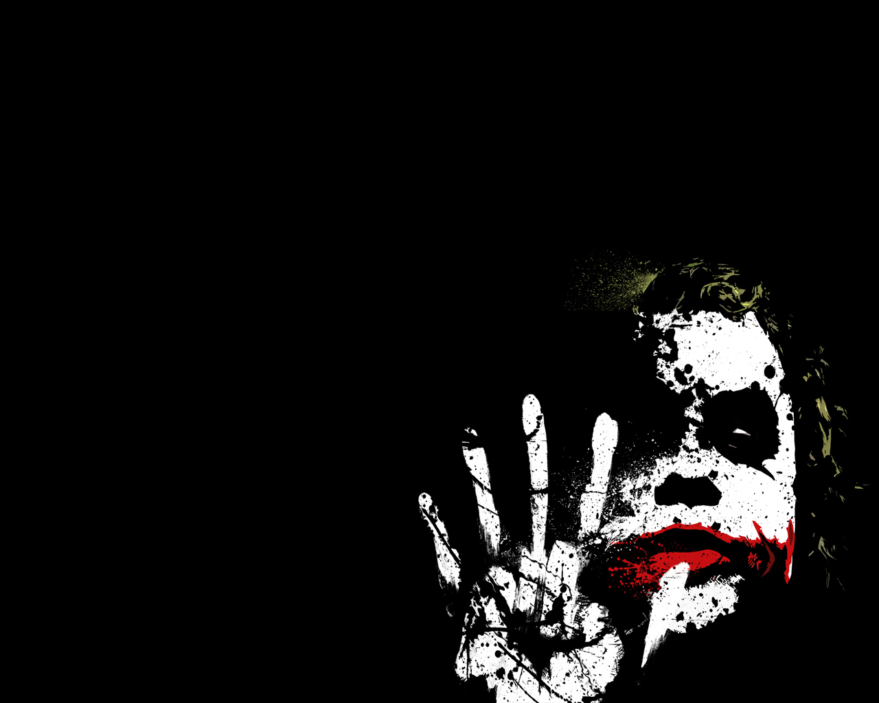 Graffiti The Dark Knight Joker - Knight, Transparent background PNG HD thumbnail
