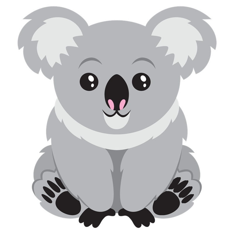 Koala Clip Art 5 - Koala Tree