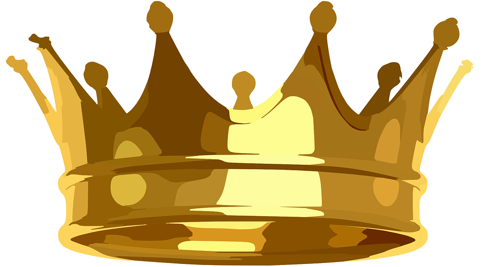 Korona, Złota, Królewski, Błyszczący, Cesarz, King - Korona, Transparent background PNG HD thumbnail