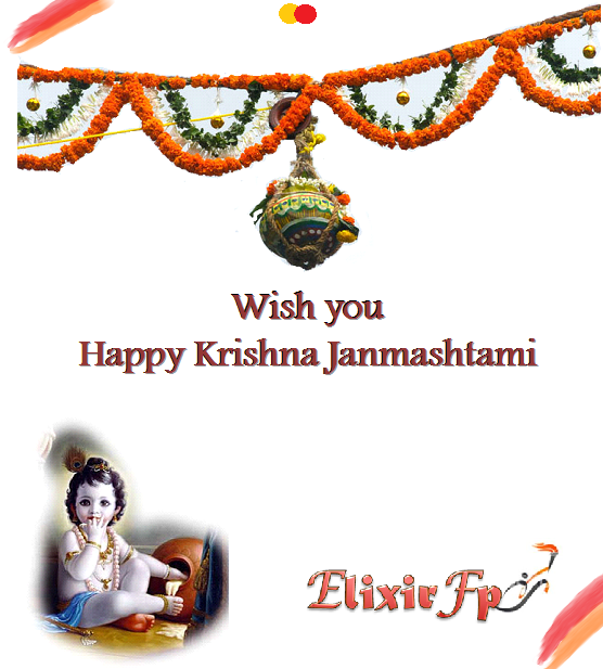 Happy Krishna Janmashtami. Posted By Ashish Wani At 05:02 - Krishna Janmashtami, Transparent background PNG HD thumbnail
