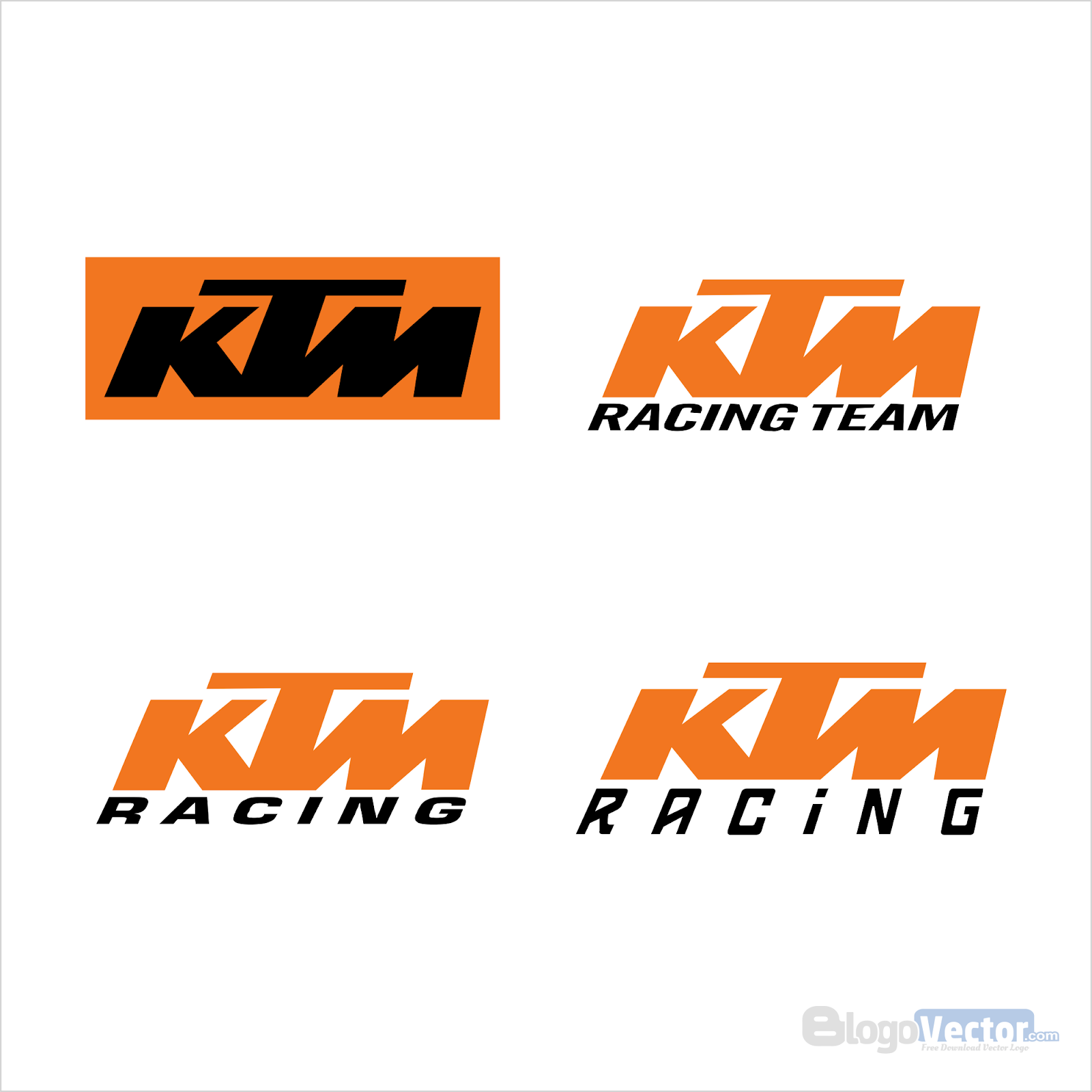 Ktm Racing Logo Vector (.cdr)   Blogovector - Ktm Racing, Transparent background PNG HD thumbnail