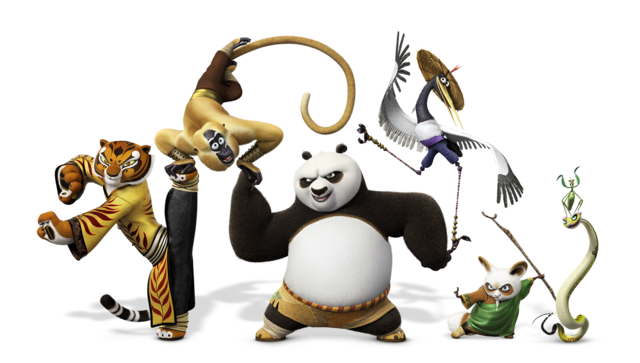 File:kung Fu Panda 3 Po And Friends.png - Kung Fu Panda, Transparent background PNG HD thumbnail