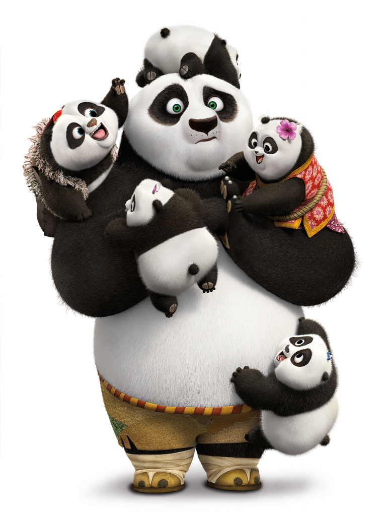 Kung Fu Panda 3 Baby Pandas - Kung Fu Panda, Transparent background PNG HD thumbnail