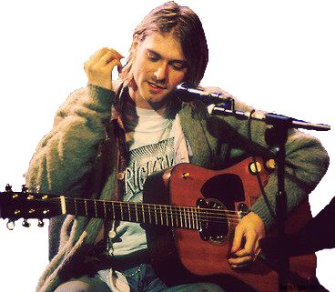 Kurt Cobain Render by sasuke-