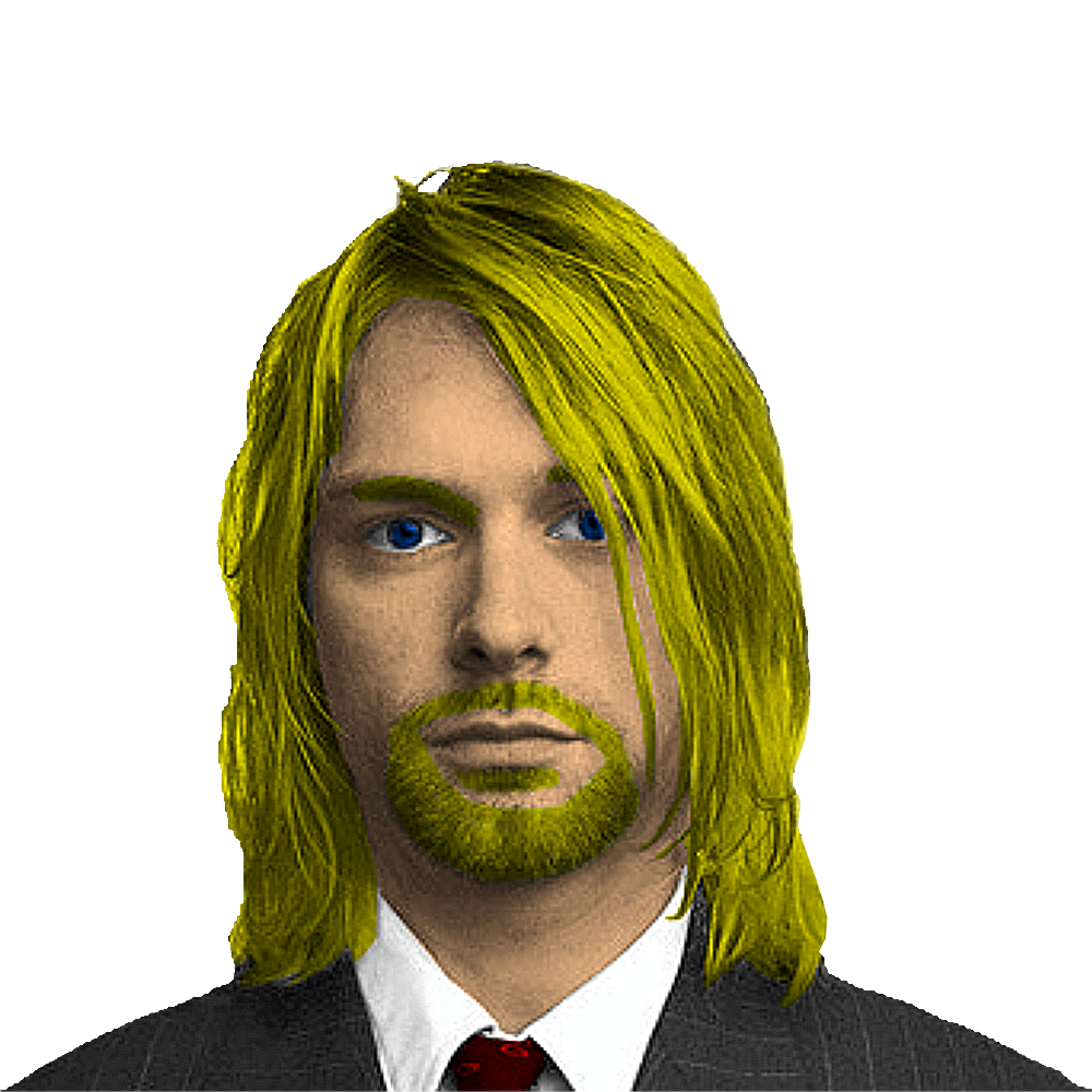 Kurt Cobain Normal By Dannythemartian Kurt Cobain Normal By Dannythemartian - Kurt Cobain, Transparent background PNG HD thumbnail