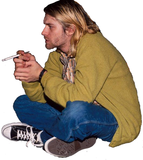 Kurt.  - Kurt Cobain, Transparent background PNG HD thumbnail