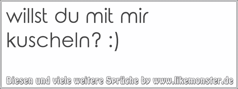 Willst Du Mit Mir Kuscheln? :) - Kuscheln, Transparent background PNG HD thumbnail