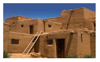 Mud Are Used With Material Such As Straw, Sticks Etc. To Construct The House. People Living In Hot And Dry Climates Built Mud Houses. - Kutcha House, Transparent background PNG HD thumbnail