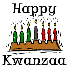 Happy Kwanzaa Candles Graphic - Kwanzaa, Transparent background PNG HD thumbnail