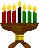 Kwanzaa Candles In Holder - Kwanzaa, Transparent background PNG HD thumbnail