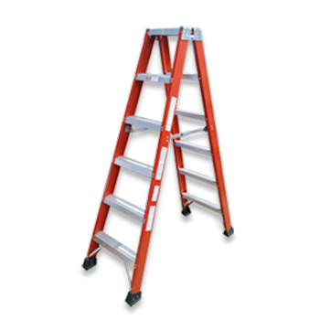 Laddermenn Ladders | L M Metals (S) Pte Ltd | Fibreglass Ladder - Ladder, Transparent background PNG HD thumbnail