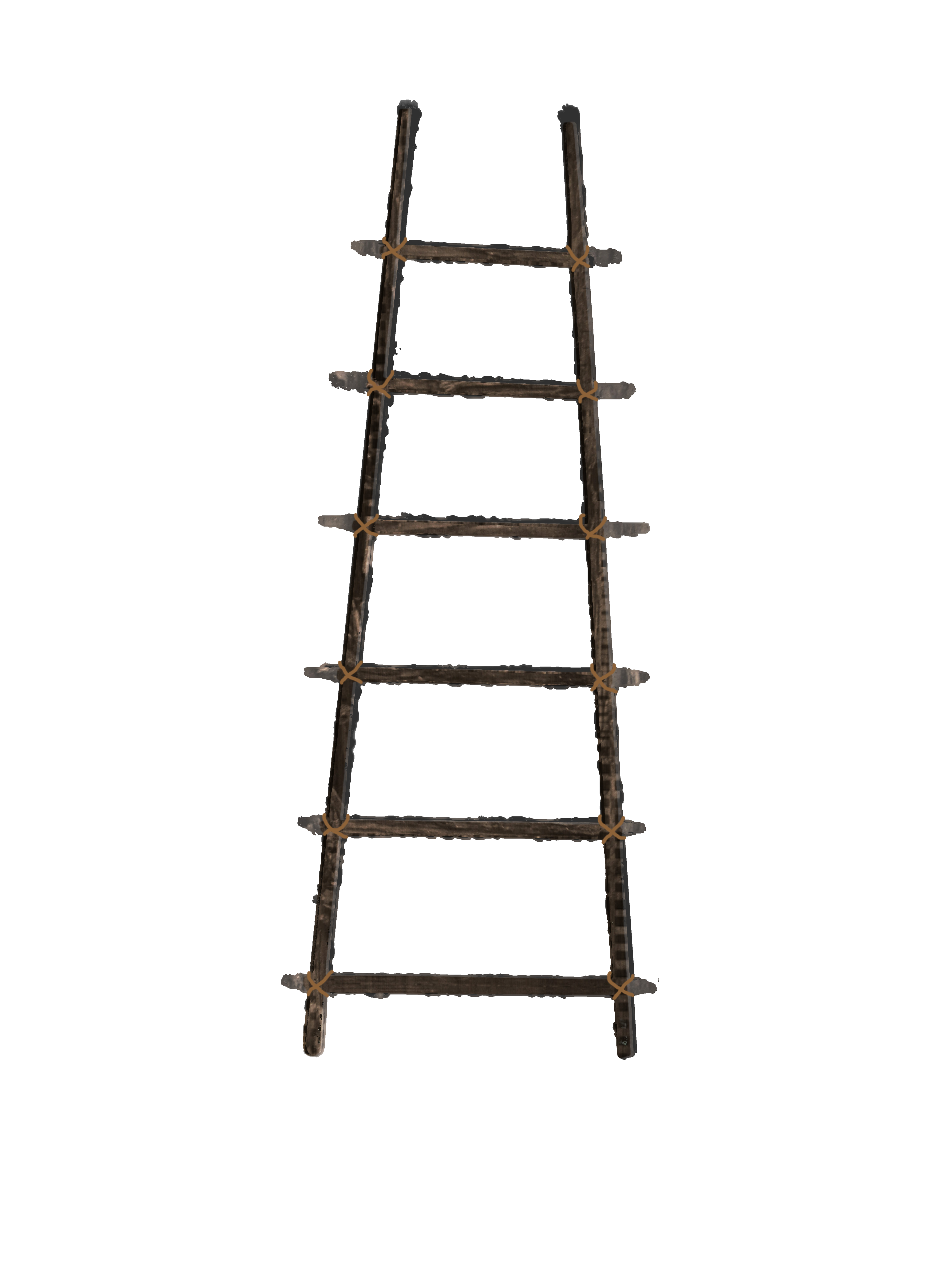 . Hdpng.com Old Wooden Ladder Png Stock With Rope Large By Annamae22 - Ladder, Transparent background PNG HD thumbnail