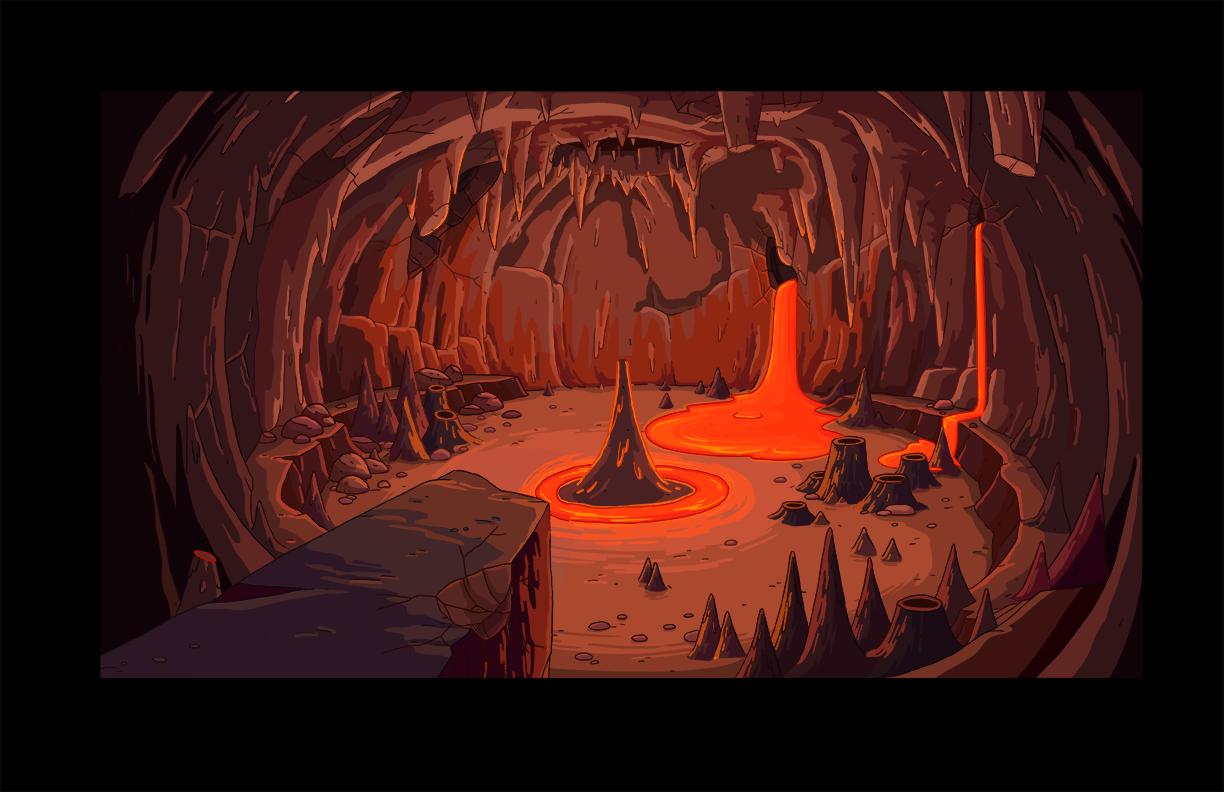 Image   Bg S6E24 Magwoodu0027S Lair Lit With Lava.png | Adventure Time Wiki | Fandom Powered By Wikia - Lair, Transparent background PNG HD thumbnail
