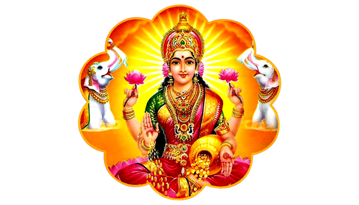 Laxmi Puja - Lakshmi, Transparent background PNG HD thumbnail