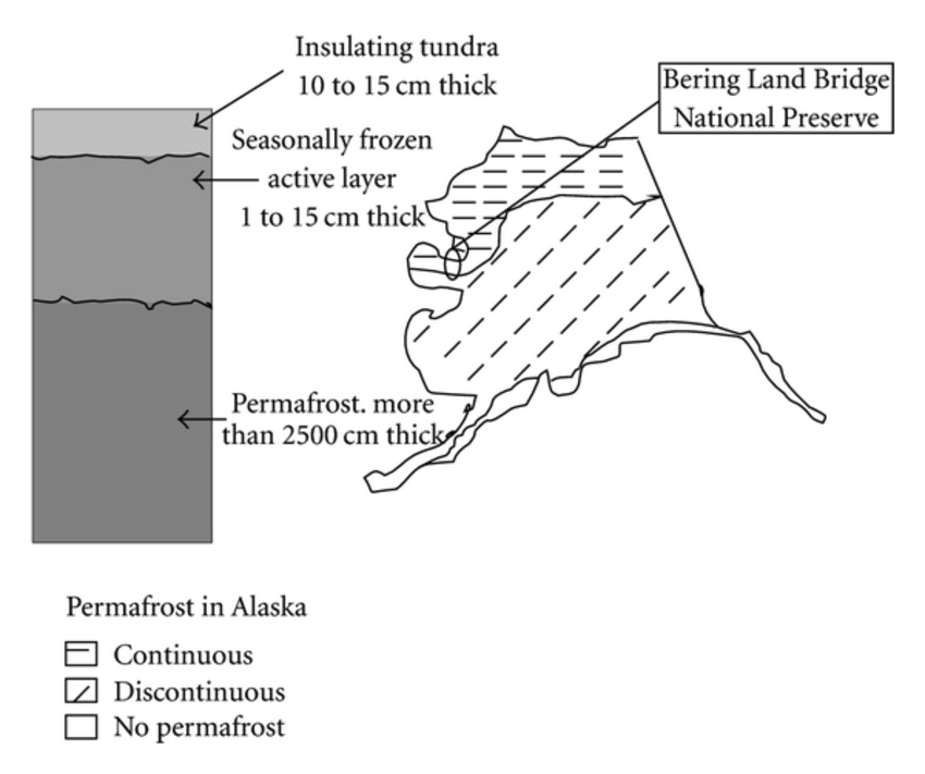 Bering Land Bridge National Preserve Situation. Imuruk Lake Is Located On A Volcanic Area. - Land Bridge, Transparent background PNG HD thumbnail