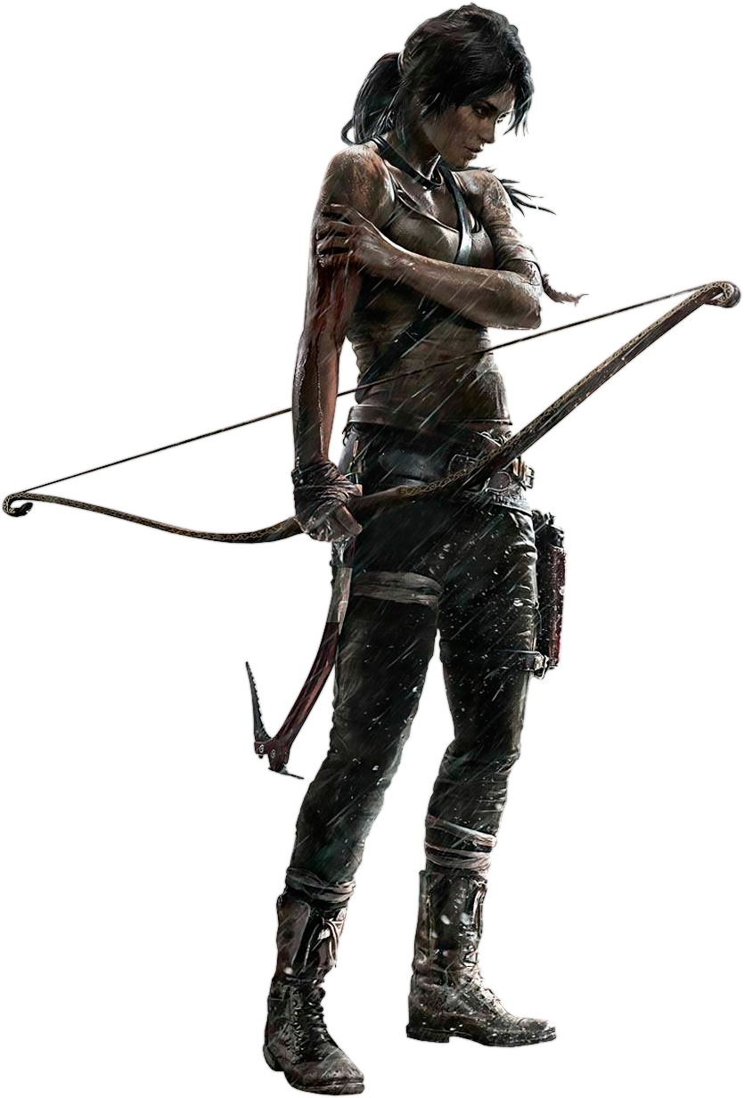 Lara Croft (2013).png - Lara Croft, Transparent background PNG HD thumbnail