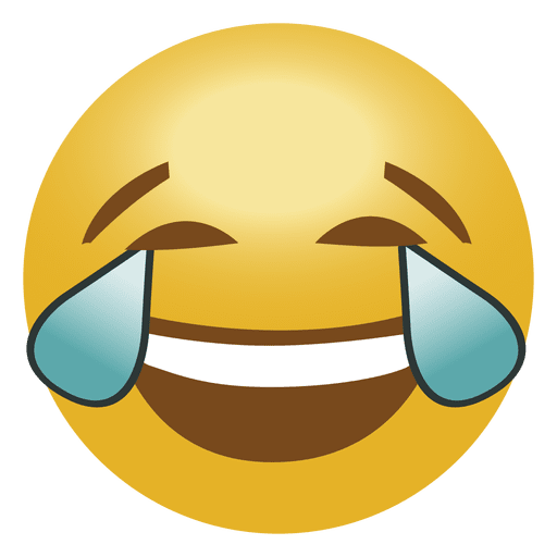 Laugh Crying Emoji Emoticon Transparent Png - Laugh And Cry, Transparent background PNG HD thumbnail