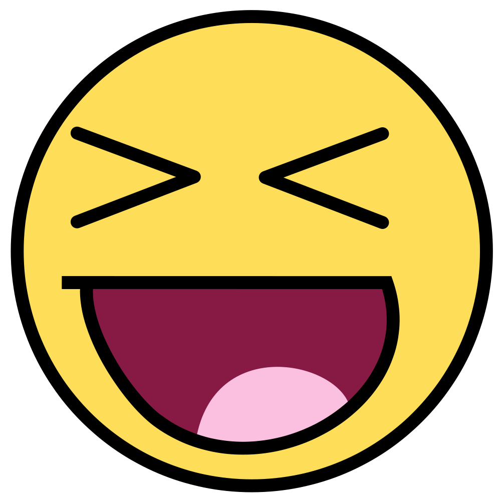 Smiley Faces Laughing So Hard   Clipart Library - Laughing, Transparent background PNG HD thumbnail