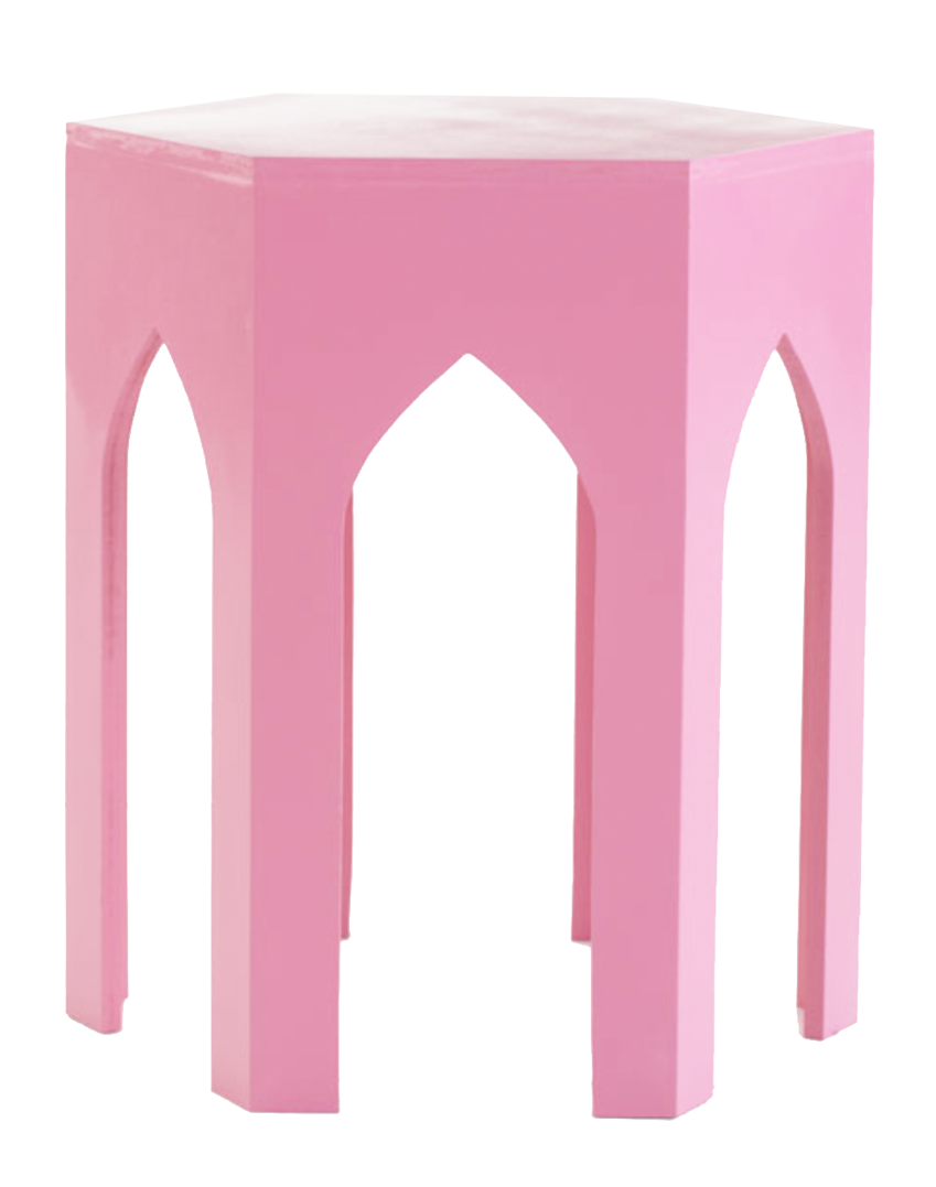 Lay The Table Png - Pink Moroccan Table, Transparent background PNG HD thumbnail