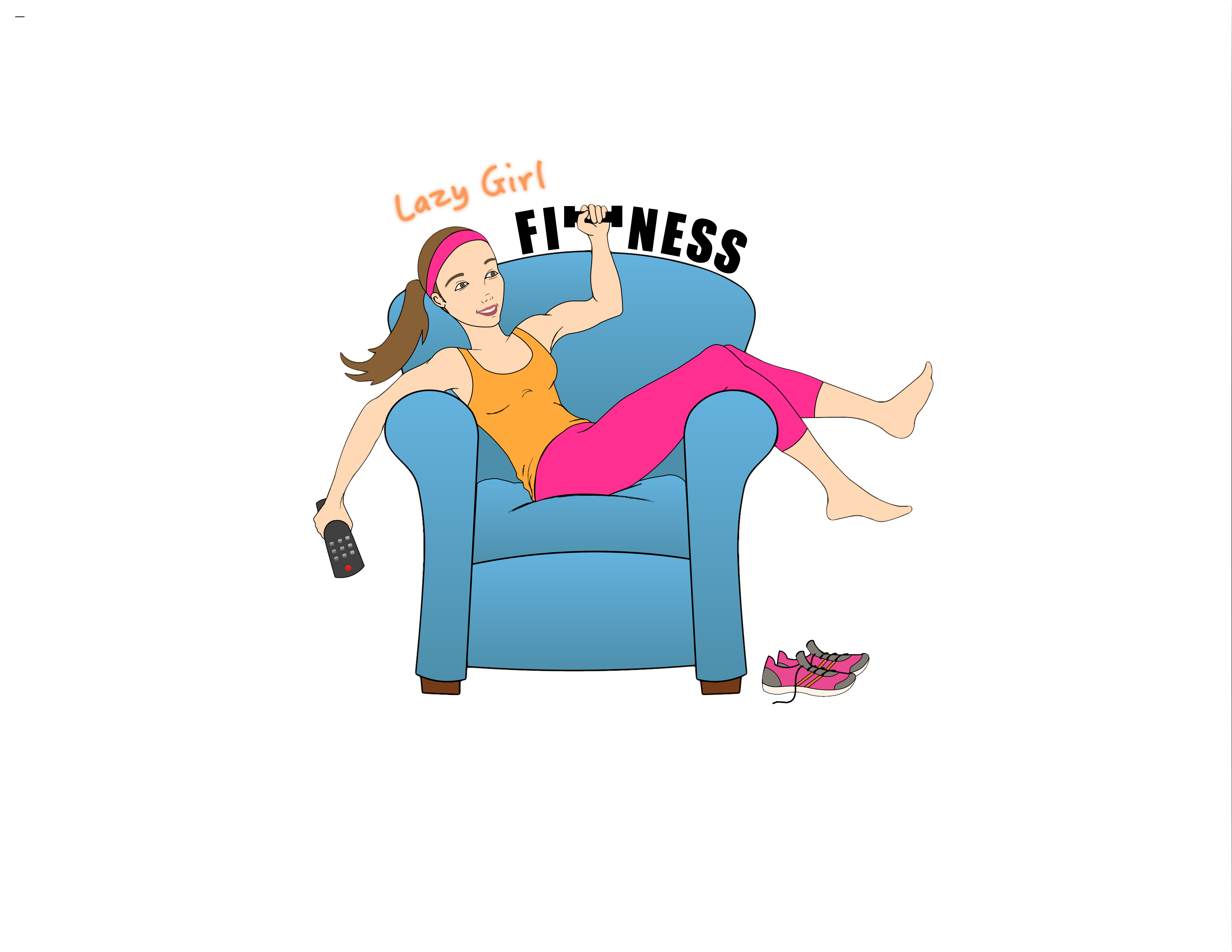 Lazy Girl Png - A Lazy Girlu0027S Guide To Getting Fit U2013 Time To Get Off The Couch And Get In Shape. Wanna Join Me?, Transparent background PNG HD thumbnail