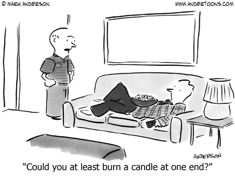 Lazy Cartoon 3123: Could You At Least Burn A Candle At One End? - Lazy Kid, Transparent background PNG HD thumbnail