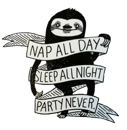 Lazy Clipart Black And White 