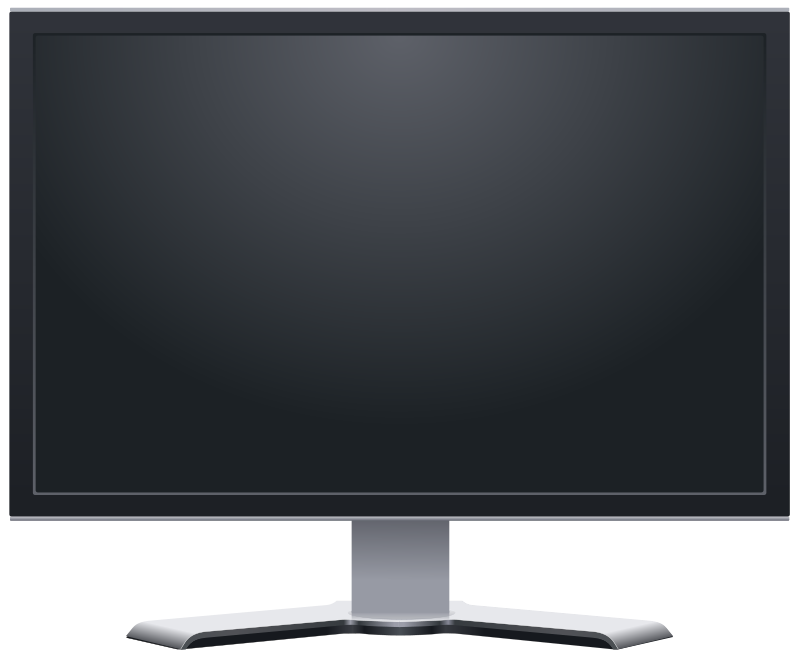 Lcd Display Monitor Png Image - Monitor, Transparent background PNG HD thumbnail
