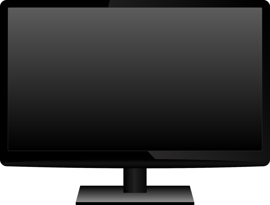 Lcd Monitor Screen Flat Display Computer Tv - Lcd Monitor, Transparent background PNG HD thumbnail