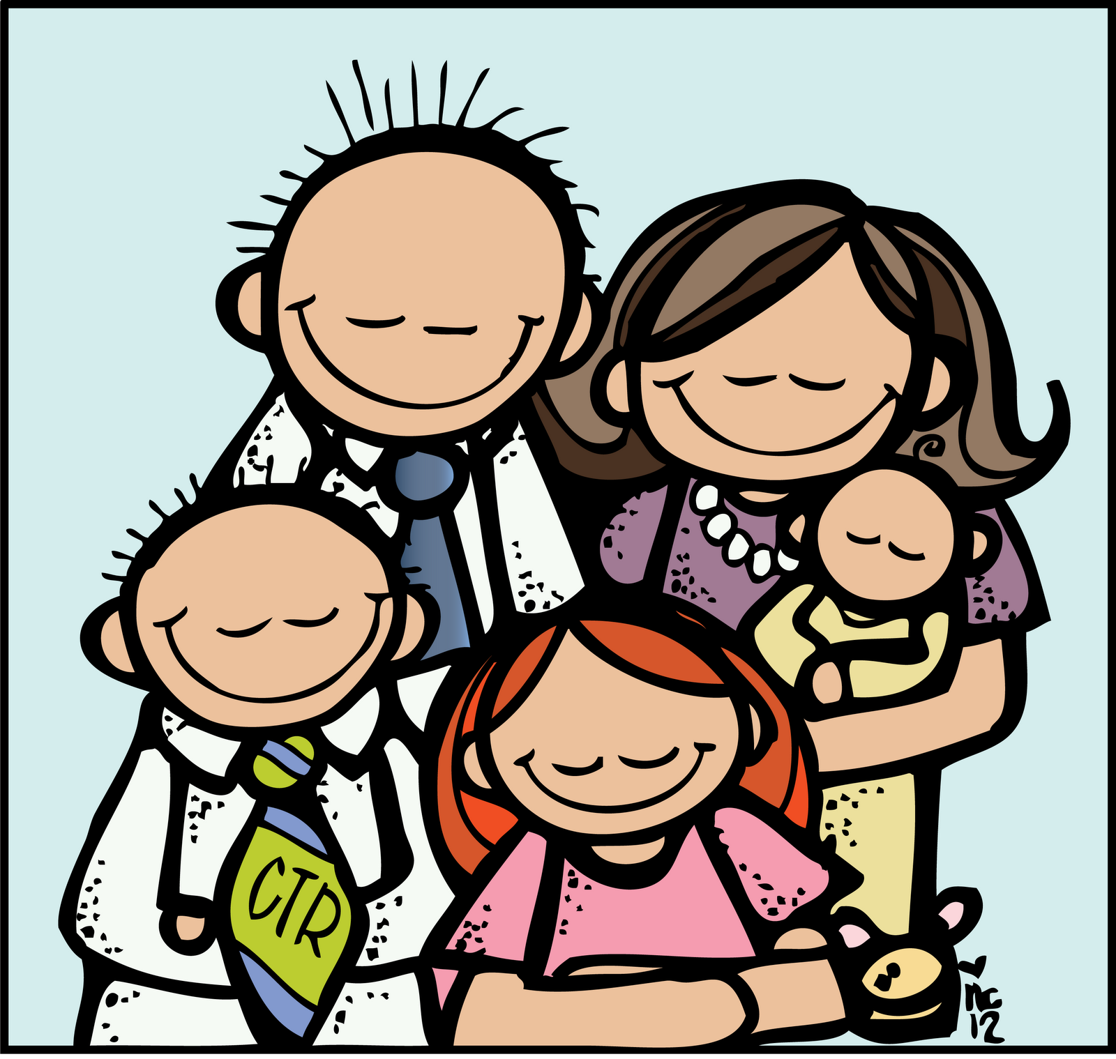 Big Family Clipart #1690834