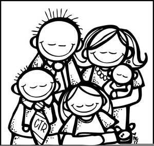 Family Sealing Clipart Lds Image - Lds Family, Transparent background PNG HD thumbnail