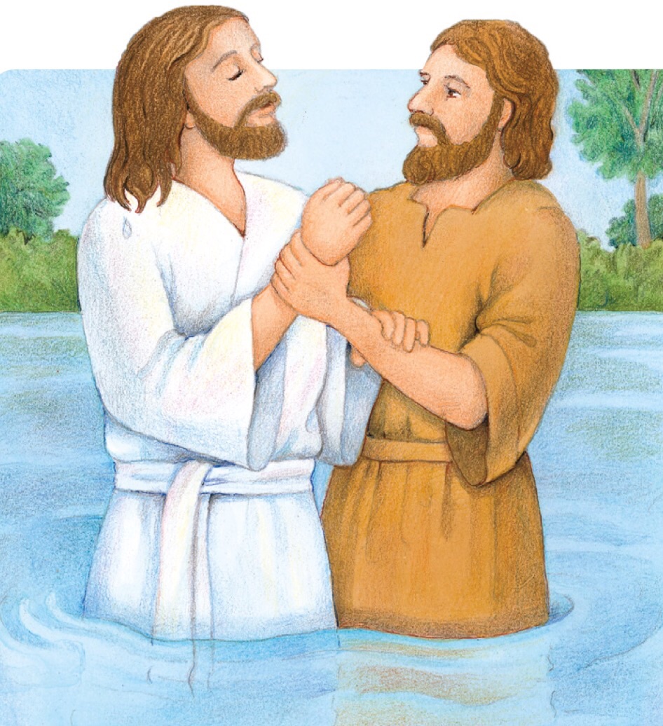 Friend Feb 2015 - Lds Jesus Baptism, Transparent background PNG HD thumbnail