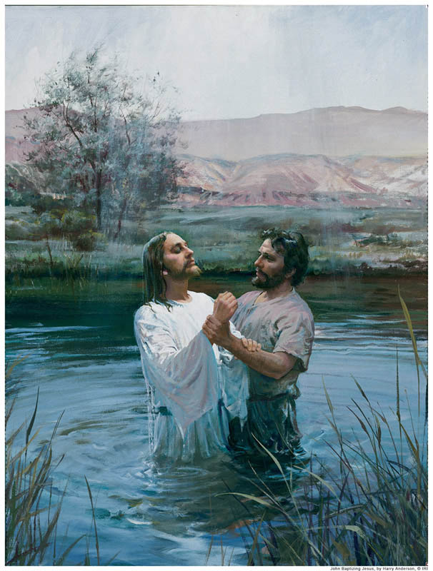 John Baptist Baptism Jesus Mormon - Lds Jesus Baptism, Transparent background PNG HD thumbnail