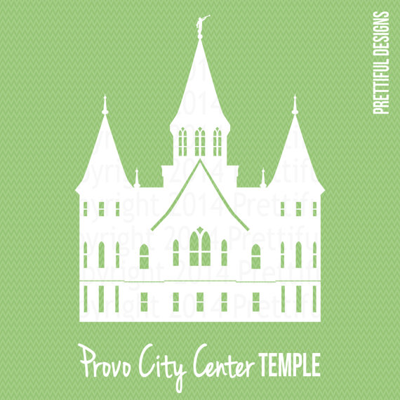 Provo City Center Temple Utah Lds Mormon Clip Art Png Eps Svg Vector - Lds Temple, Transparent background PNG HD thumbnail
