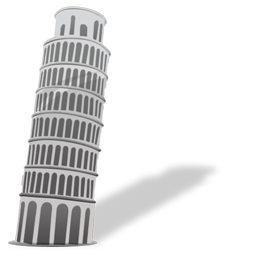 Leaning Tower Of Pisa Png Hd - Download Png | 256Px Download Ico, Transparent background PNG HD thumbnail