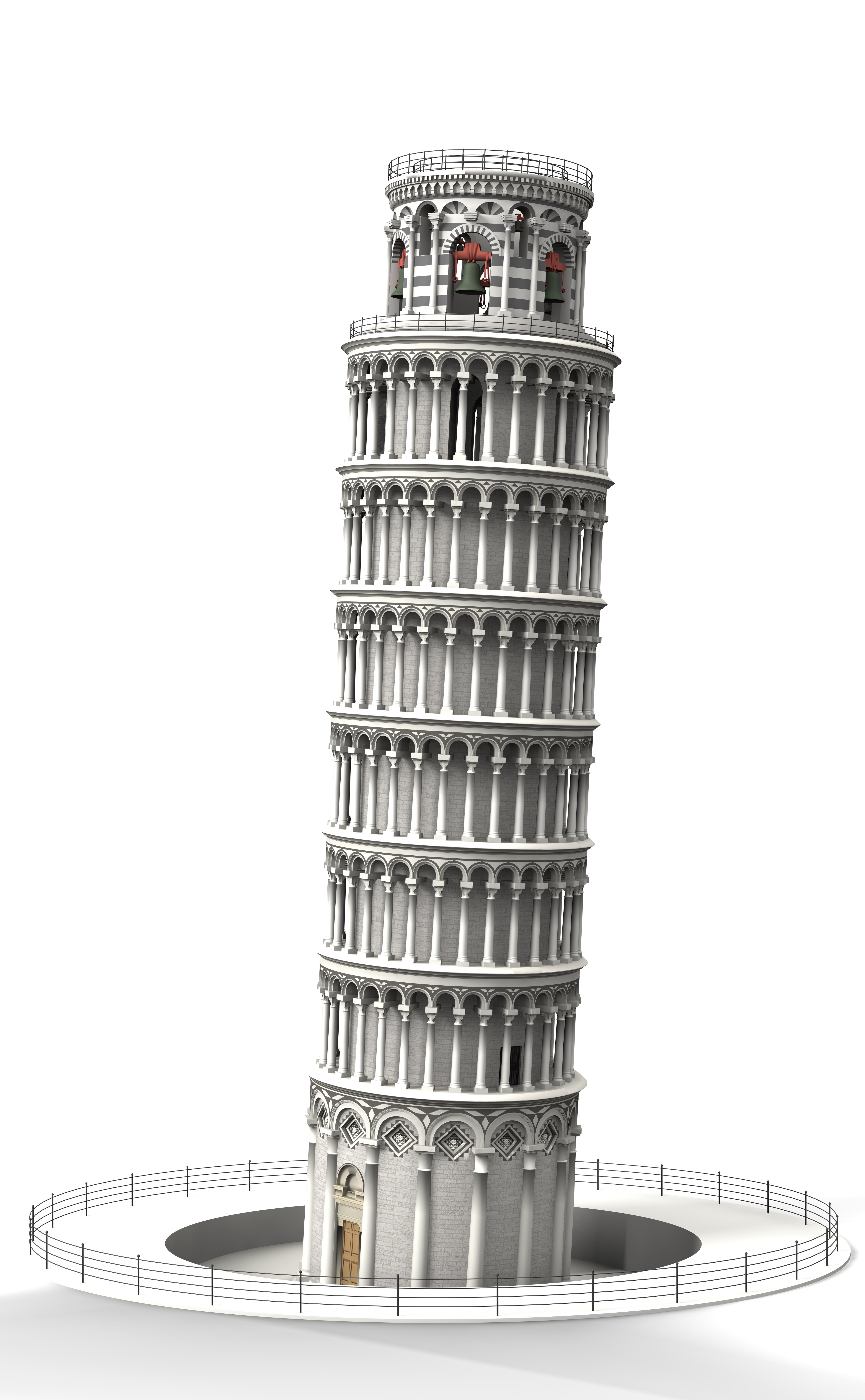 Pluspng Pluspng.com Leaning Tower Of Pisa 3D Model 3Ds Fbx C4D Dae Skp 4 . - Leaning Tower Of Pisa, Transparent background PNG HD thumbnail