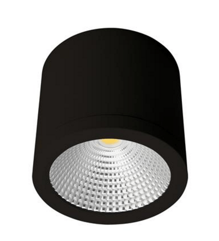 Led Ceiling Light Black Or White 25W In 3K Or 5K Neo Domus Lighting Hdpng.com  - Led Black And White, Transparent background PNG HD thumbnail