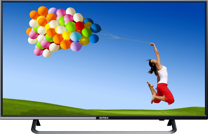 Intex Led Tv 4010 Full Hd With Panel Size 100 Cm - Led Tv, Transparent background PNG HD thumbnail