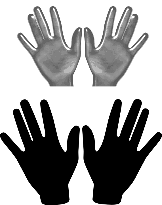 Hands, Fingers, Spread, Left, Right, Chirality - Left And Right Hand, Transparent background PNG HD thumbnail