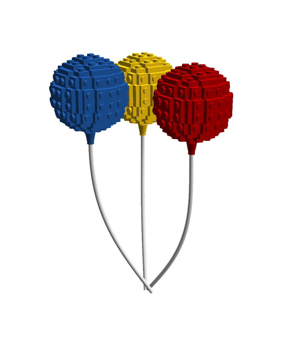 LEGO Birthday Table Decoratio