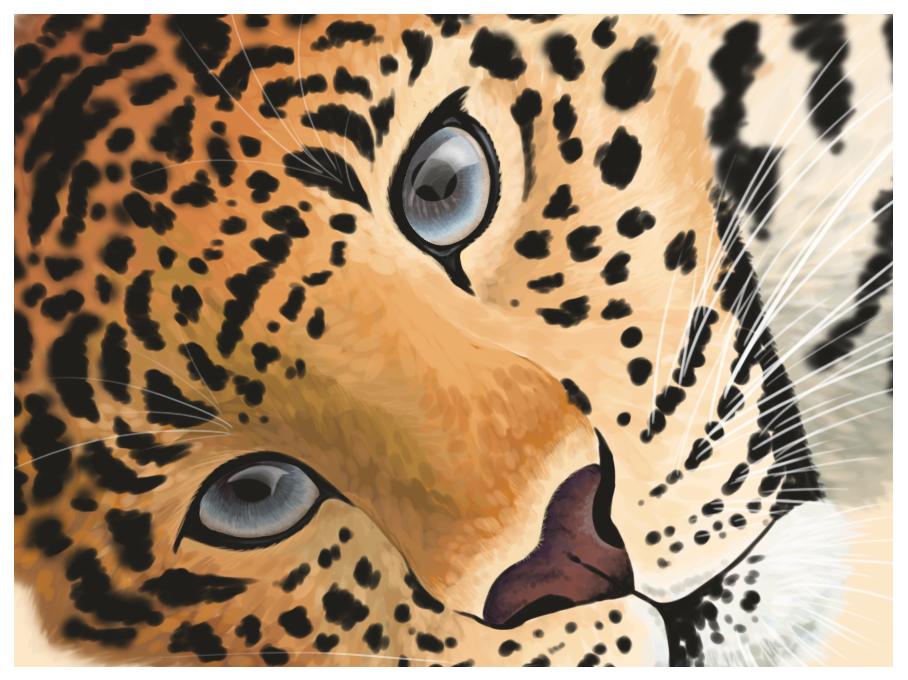 Leopard Face By Abwettar Hdpng.com  - Leopard Face, Transparent background PNG HD thumbnail