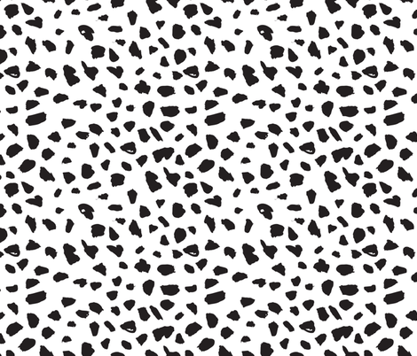 Black And White Abstract Dalmatian Spots And Dots Leopard Animal Skin Organic Trendy Gender Neutral Geometric - Leopard Black And White, Transparent background PNG HD thumbnail