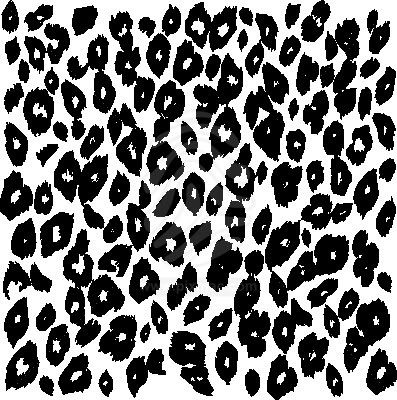 Leopard Print Background Black White - Leopard Print, Transparent background PNG HD thumbnail